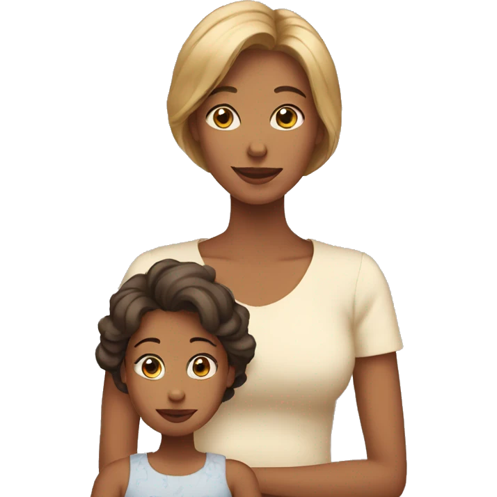 mother and daughter emoji