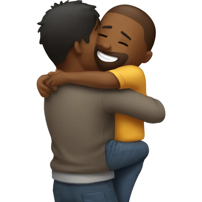 To hug emoji