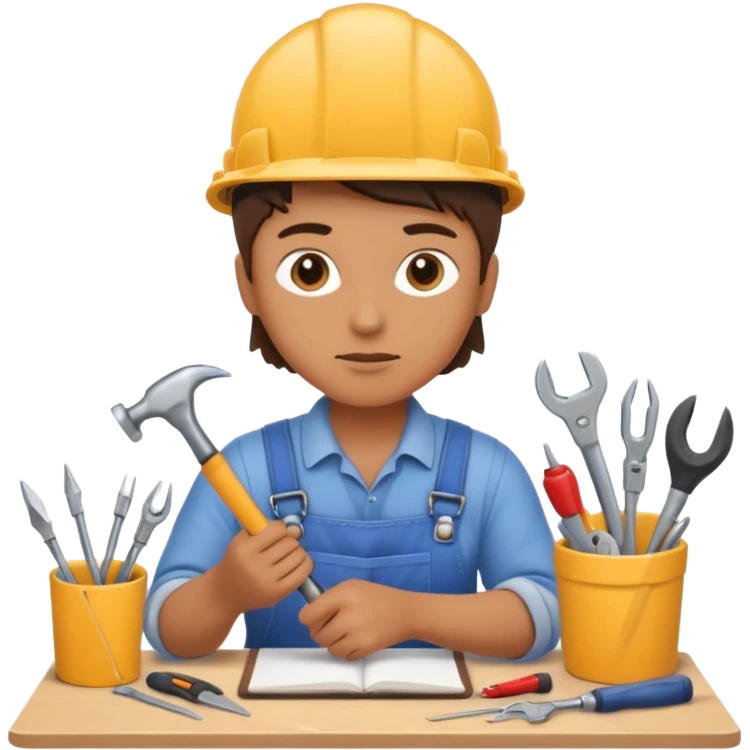 DIY home work emoji