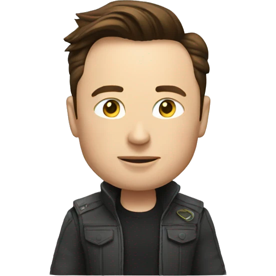 Elon Musk editing money emoji