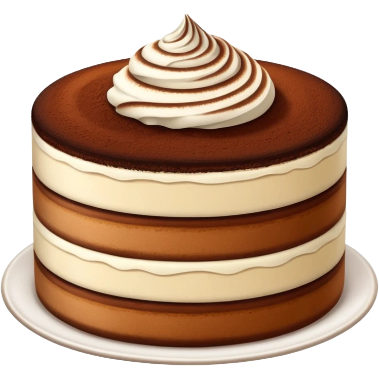 Tiramisu emoji