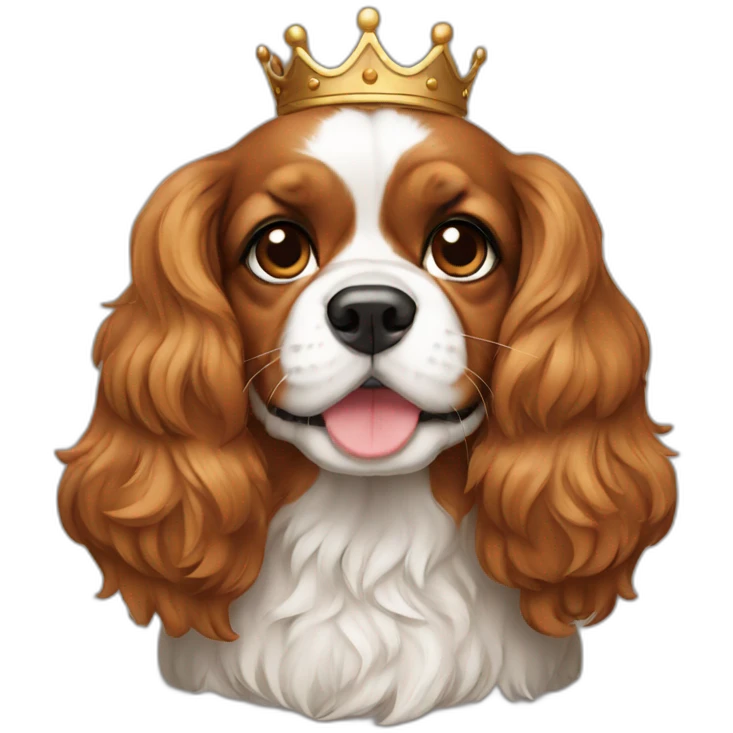 king charles puppy emoji