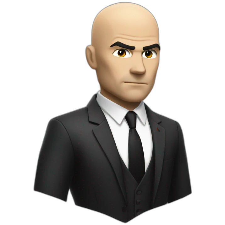 agent 47 emoji