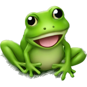 frog christmas tree emoji