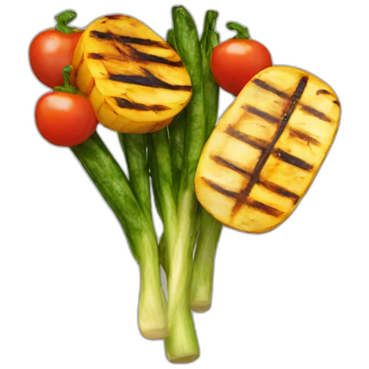 grilled vegetables emoji