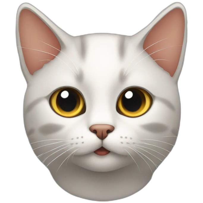 gato assustado emoji