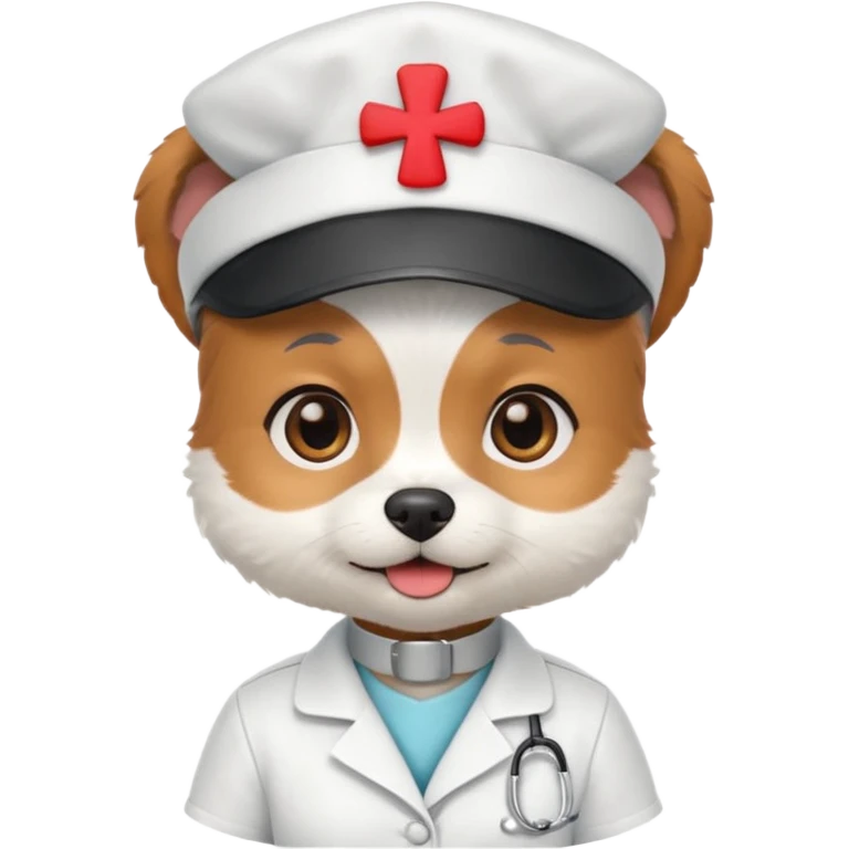 small dog nurse emoji