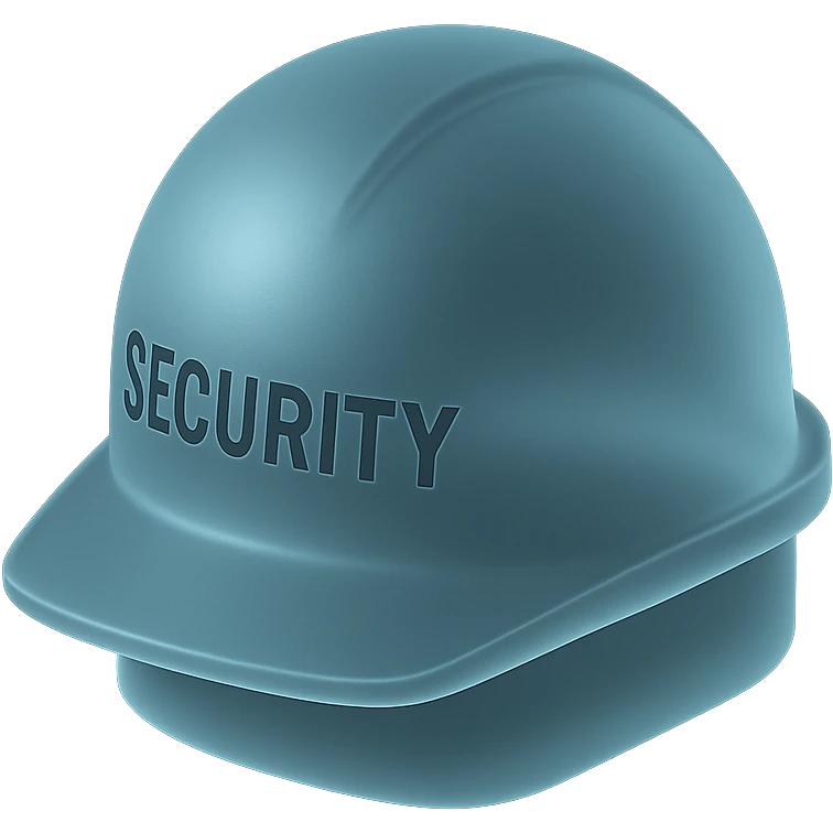 security hat emoji