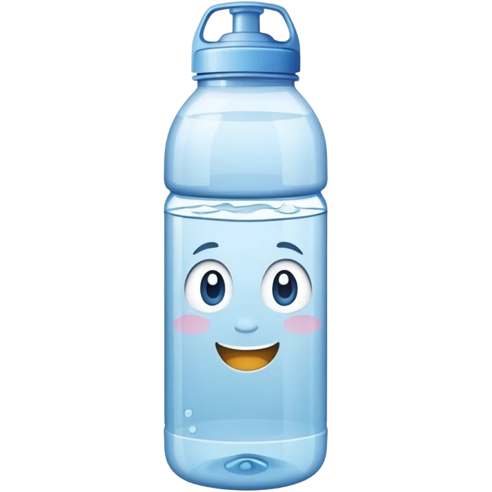 Water bottle emoji