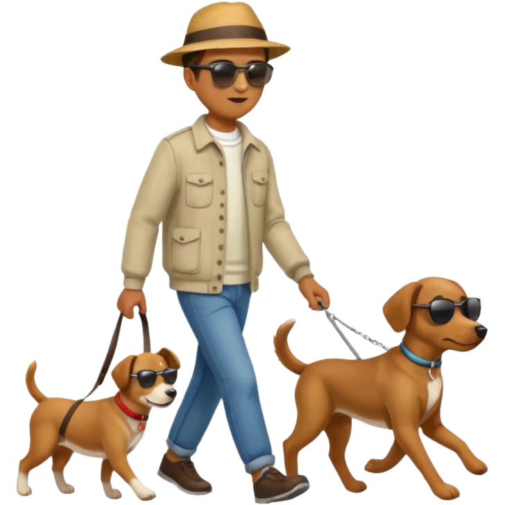 Dog Walker man emoji