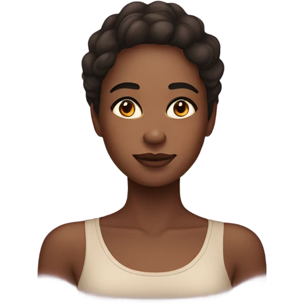 hyperpigmentation lady emoji