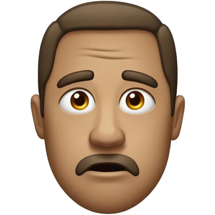 extreme disappointment emoji
