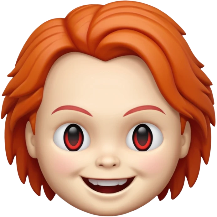 Un emojin de chuky emoji