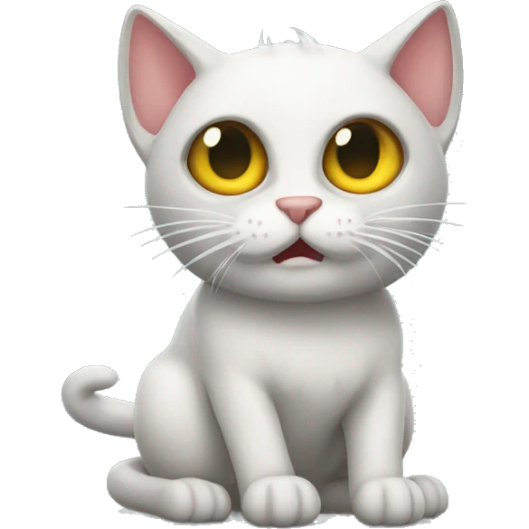 Spider cat emoji