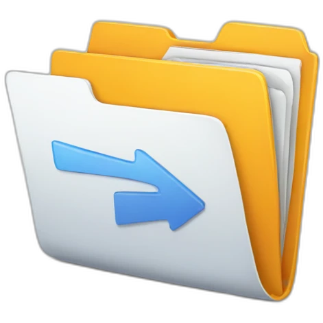 Folder with video emoji