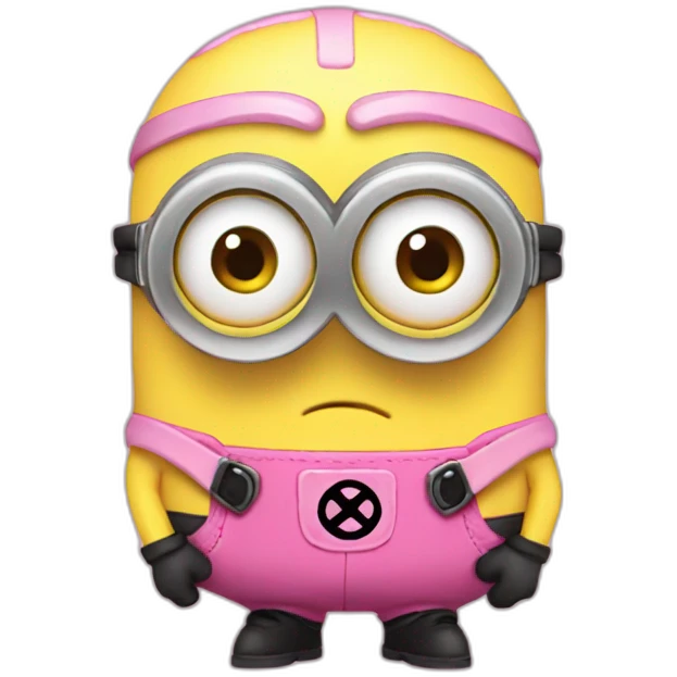 pink minion emoji