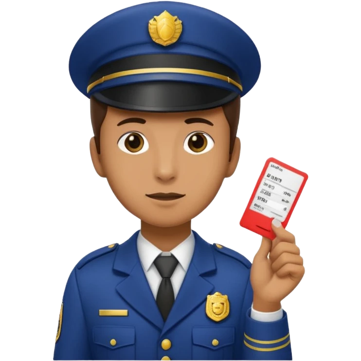 Ticket inspector with punch,Train Crew. emoji