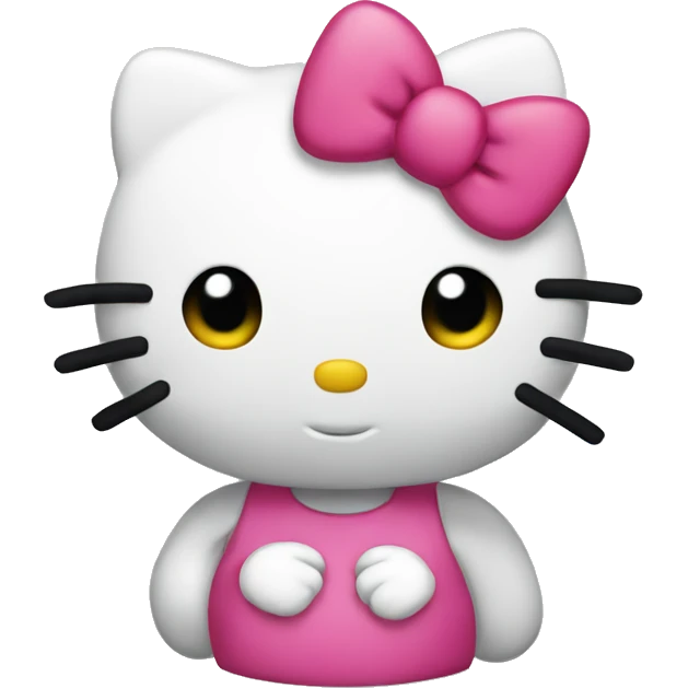 Hello kitty emoji