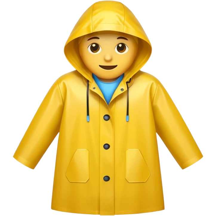 Rain coat emoji