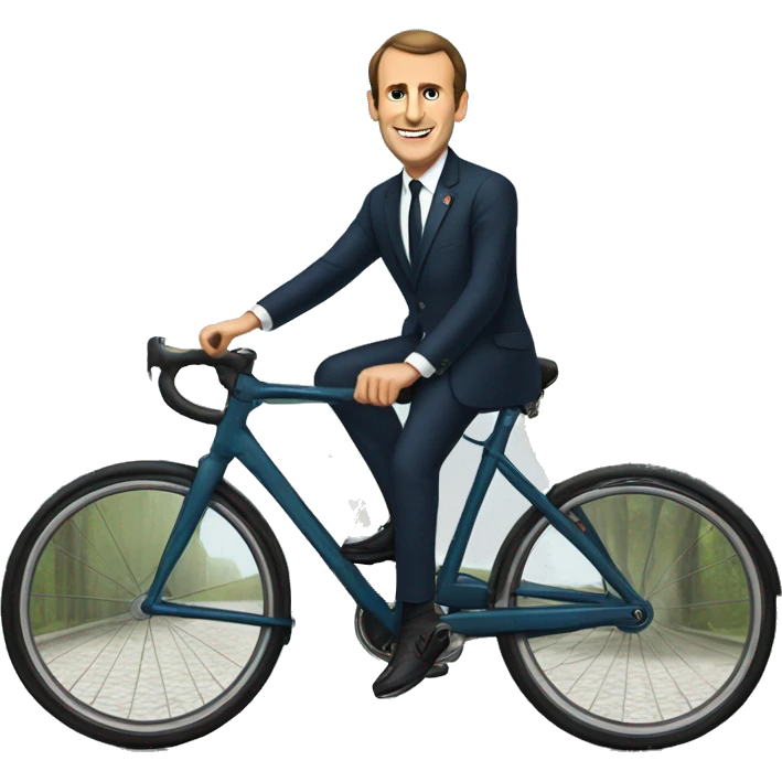 macron vélo emoji