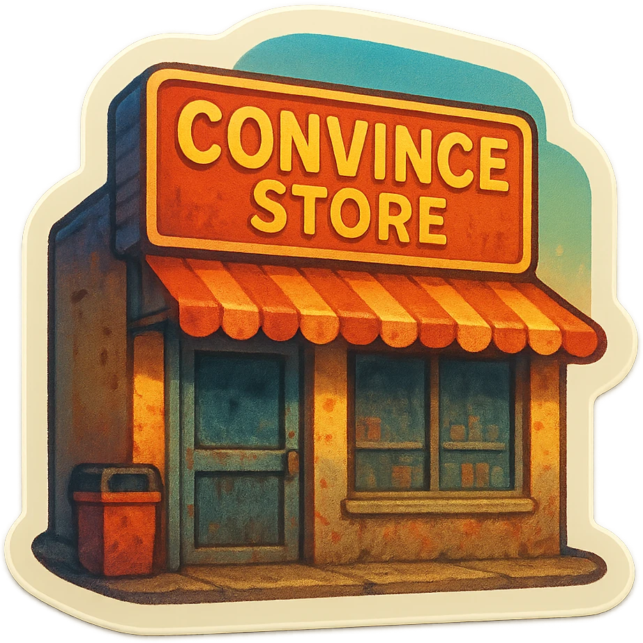 Convince store poor store & More emoji
