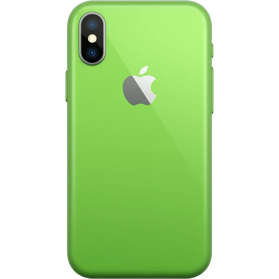 Bright Green iPhone emoji emoji