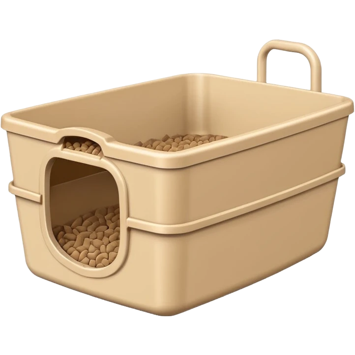 cat litter box emoji