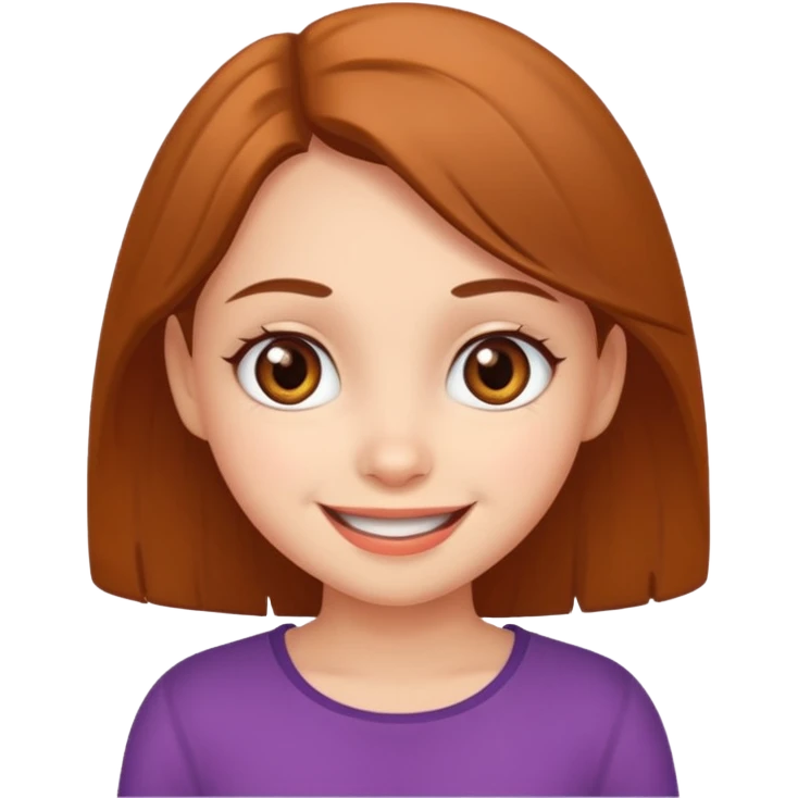 girl cartoon cute but naughty emoji