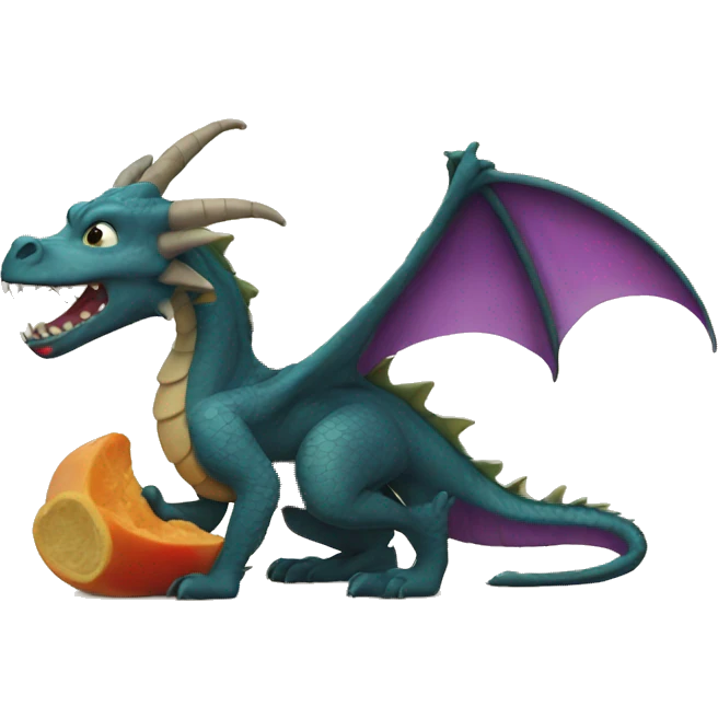 dragon eating tail emoji