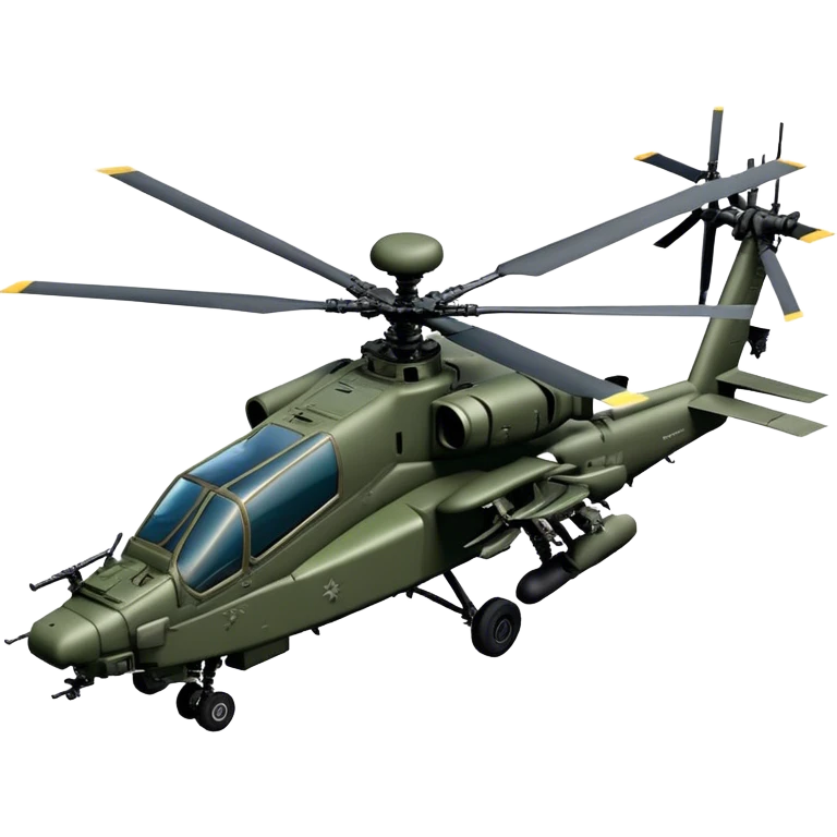 AH-64E Apache - Boeing (Model Year: 2021) (Iconic army green) emoji