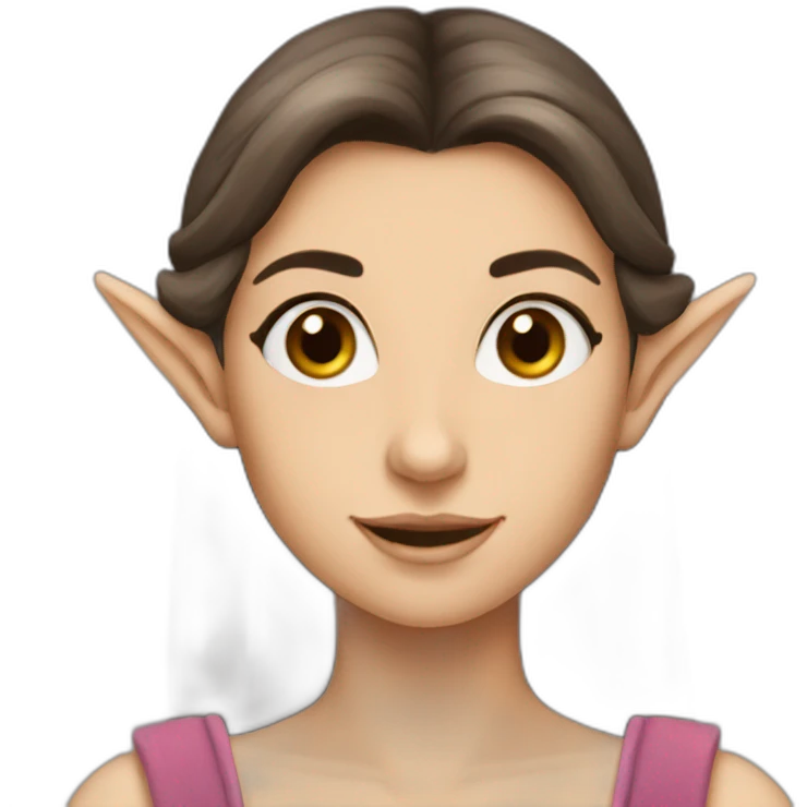 elf-girl-brunette-princess emoji