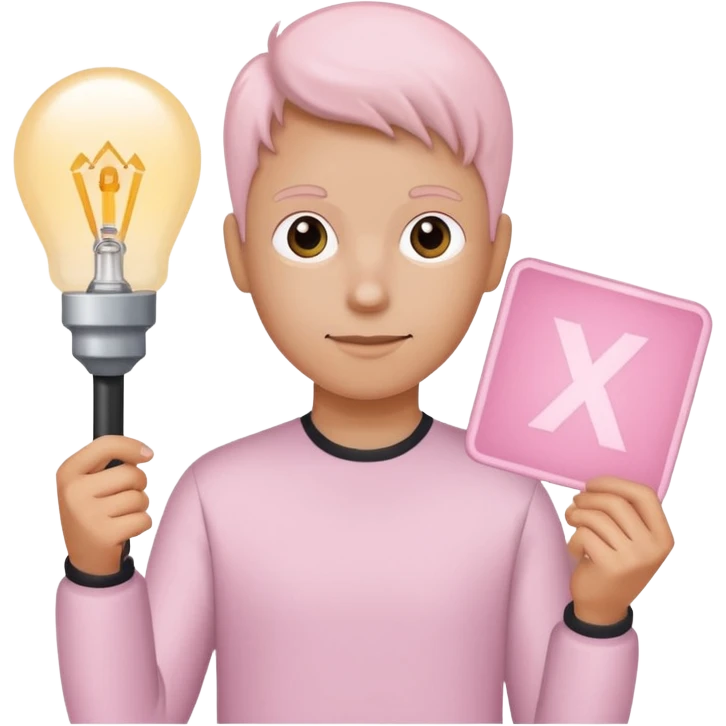 yorkshire holding a light pink danke schön sign emoji