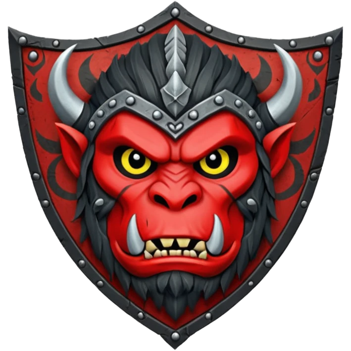 orc war banner emblem emoji
