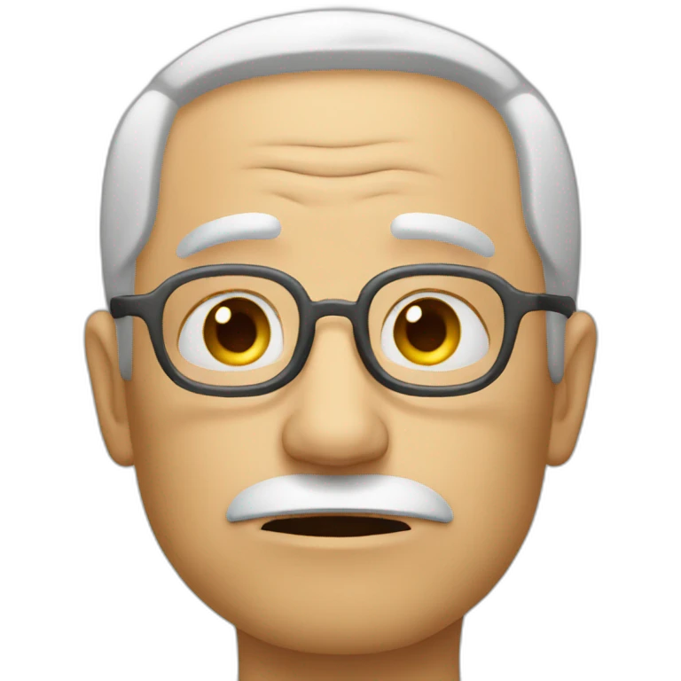 sad man 63 years old emoji