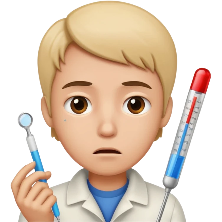 human thermometer emoji