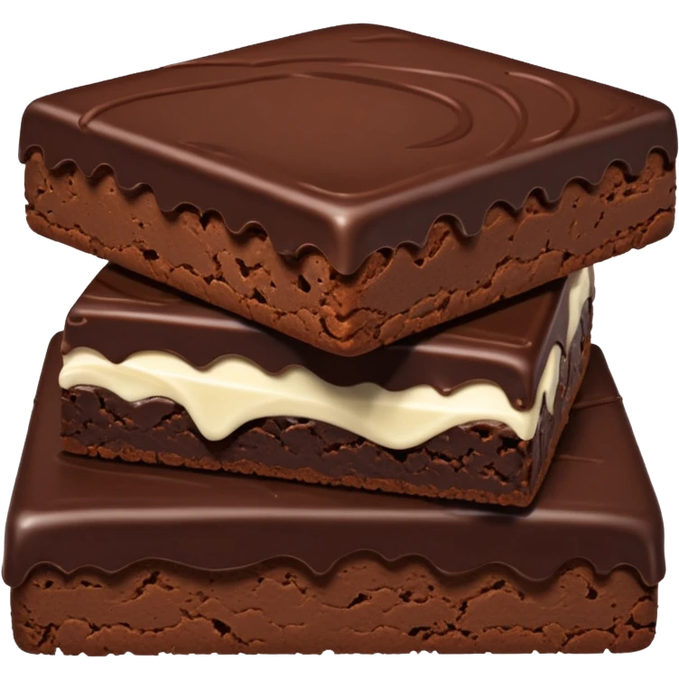 chocolate fugde brownies  emoji