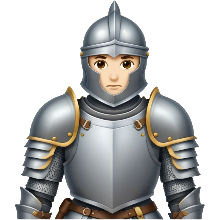 heavily armored knight emoji