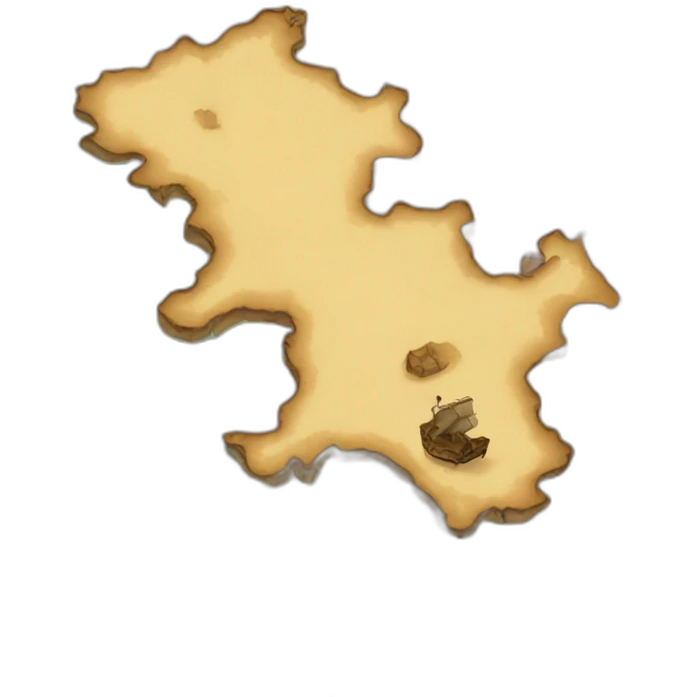 pirate map emoji