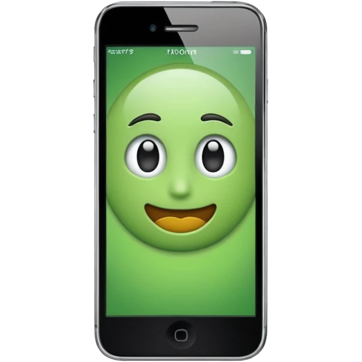 green iphone 17 emoji