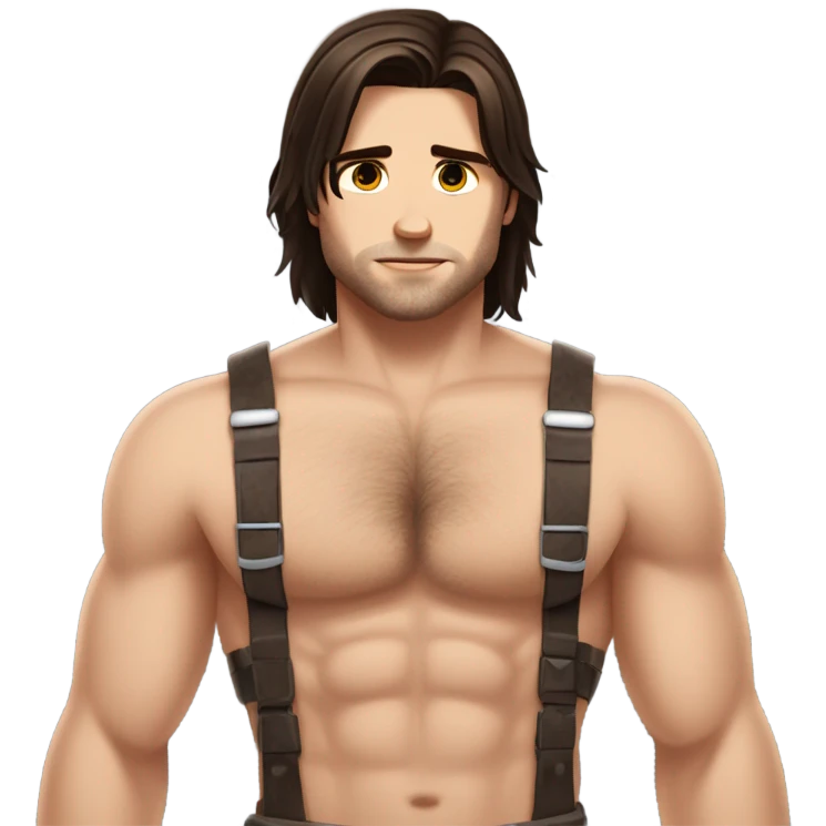 bucky barnes chest no armor emoji