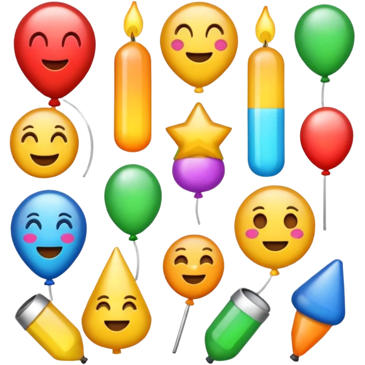 New Year's emojis  emoji