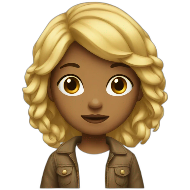 Fille emoji