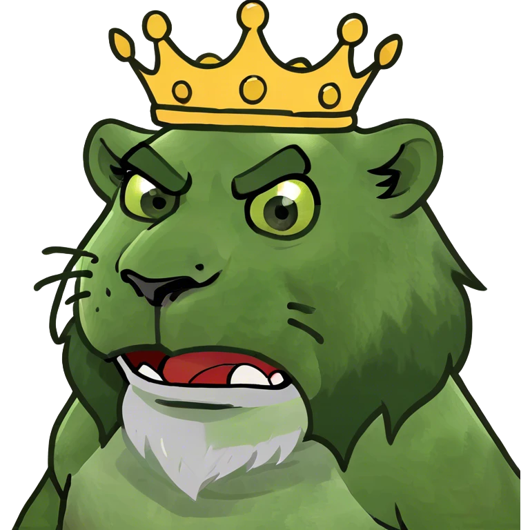 lion angry emoji