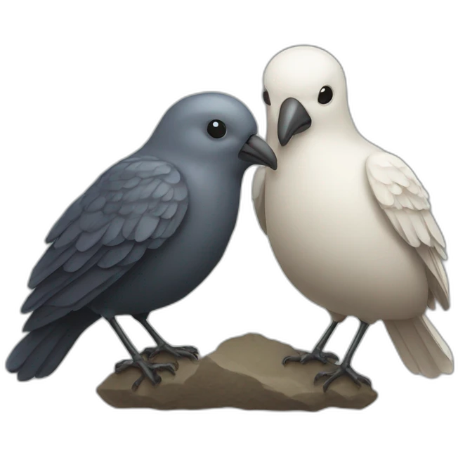 two dead birds with one stone emoji