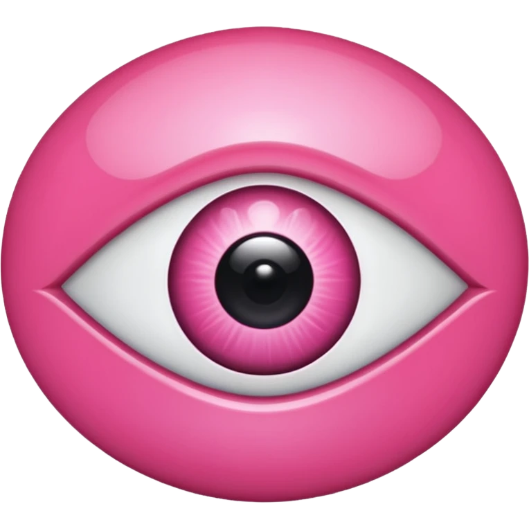 pink evil eye emoji emoji