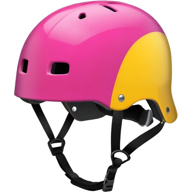 colorful sticker skater helmet emoji