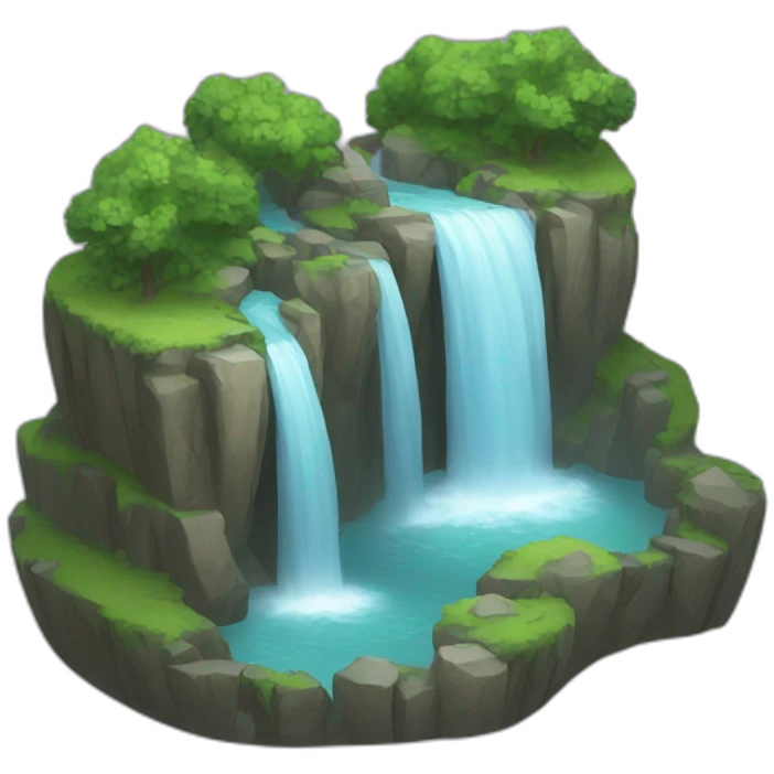 waterfall emoji