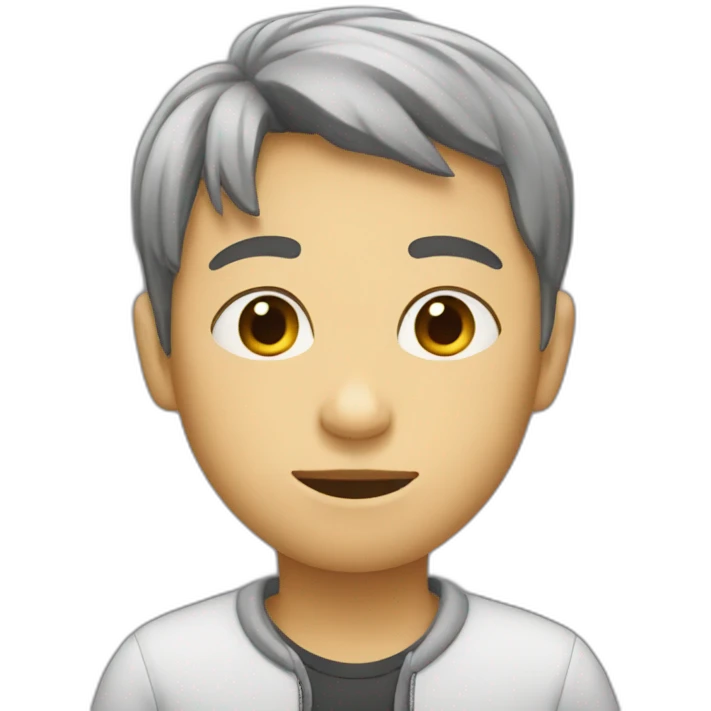 Boy without a head emoji