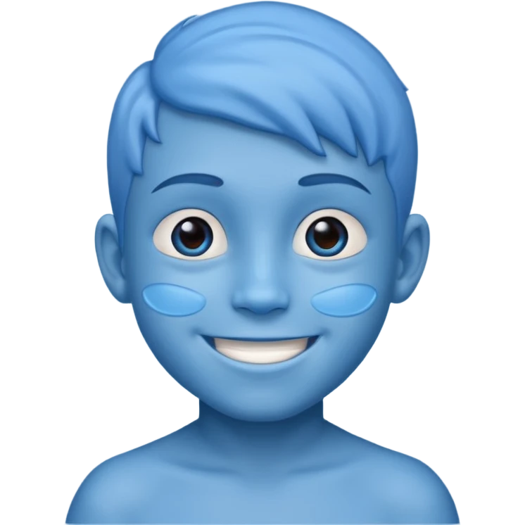Blue boy emoji