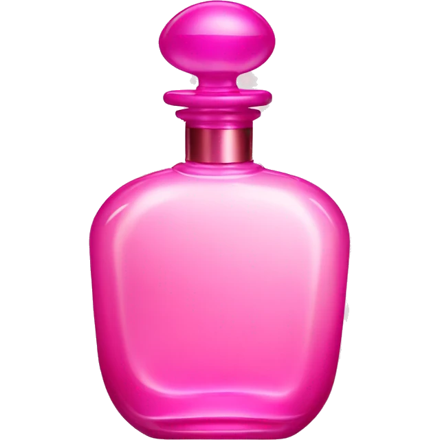 Pink perfume bottle emoji